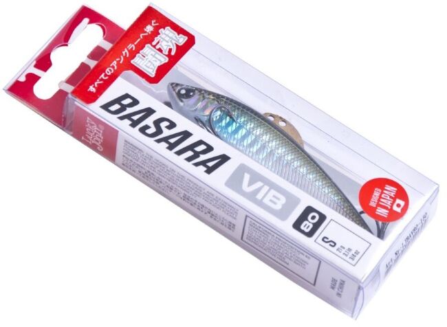 Воблер тонущий вертикальный LJ Pro Series BASARA VIB S 80.00/150 Воблер тонущий вертикальный LJ Pro Series BASARA VIB S 80.00/150