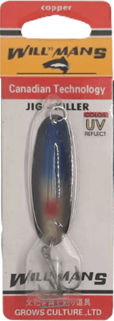 Блесна колеблющаяся GROWS CULTURE Will"mans Jig Killer 57мм 7гр #165 Блесна колеблющаяся GROWS CULTURE Will"mans Jig Killer 57мм 7гр #165