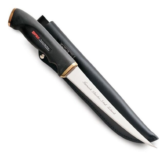 Филейный нож RAPALA лезвие:10см мягкая рукоятка 404