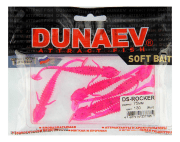 Приманка DS-ROCKER 75мм 6шт/уп, цвет (130) маджента, блестки черные