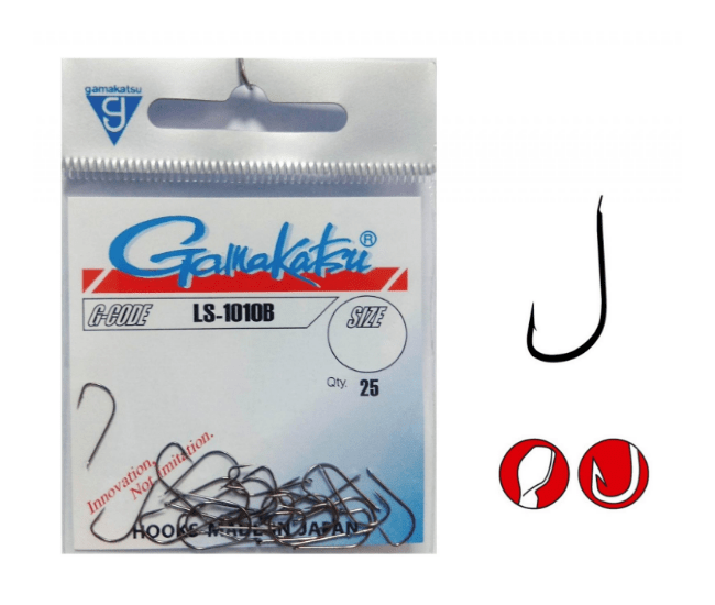 Крючок Gamakatsu LS-1010B №16 (B) (25шт.