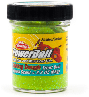 Паста форелевая BERKLEY Powerbait Original Scent Sinking Chartreuse 1525285