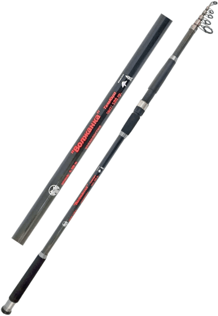 Удилище телекарп ВОЛЖАНКА 3.9м (7 секций) тест до 100гр (IM6) 051-0003