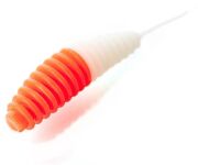 TFT Приманка силиконовая 50 мм. SKINNY Цвет: S-18 Red Orange-Белый, Аромат: Сыр, 10шт. TFT Приманка силиконовая 50 мм. SKINNY Цвет: S-18 Red Orange-Белый, Аромат: Сыр, 10шт.