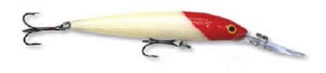Воблер RAPALA Downdeep Husky Jerk суспендер 10см 11гр 2.1-4.8м DHJ10-RH