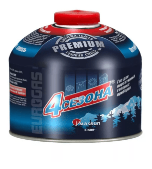 Газ всесезонный TUNGUS Premium клапан:цанговый 220гр/520куб.см TN-FG-220