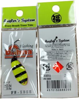 Блесна колеблющаяся Anglers System DOHNA ltd 2.5гр  #FM.XBEE Блесна колеблющаяся Anglers System DOHNA ltd 2.5гр  #FM.XBEE