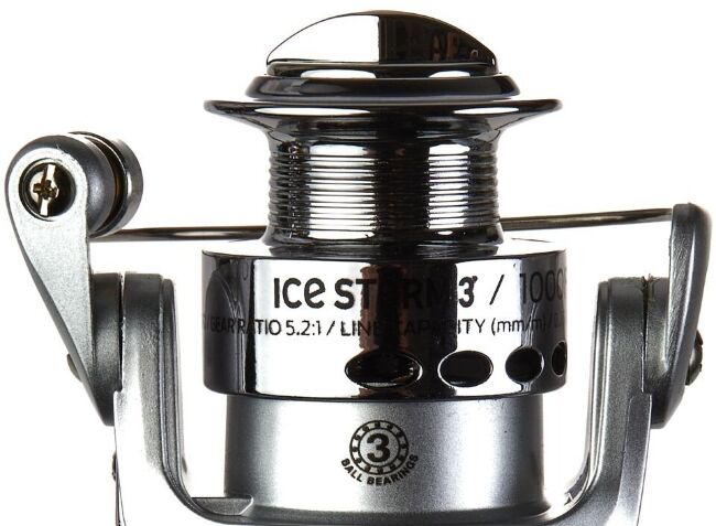 Катушка безынерционная Salmo ICE STORM 3 1000FD Катушка безынерционная Salmo ICE STORM 3 1000FD