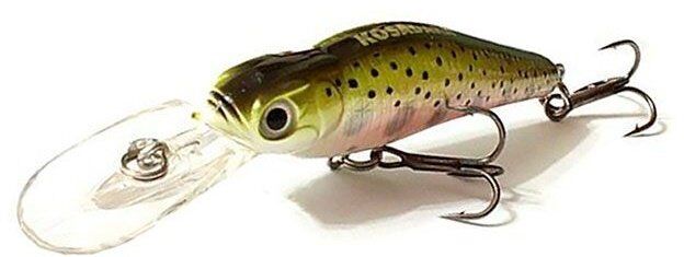 Воблер KOSADAKA Brisk XL 55F 55мм 5.05гр 0.5-1.5м цв:NT BrskxL55F-NT