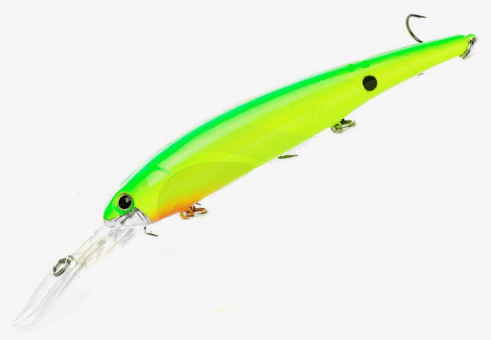 Воблер Grows Culture Deep Walleye Bandits GC1396-120 #11 green & yellow Воблер Grows Culture Deep Walleye Bandits GC1396-120 #11 green & yellow