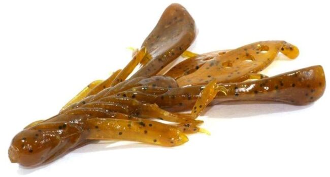 Рачок ALLVEGA Juicy Craw 9см 12.5гр 3шт/уп #018 beer w/pepper