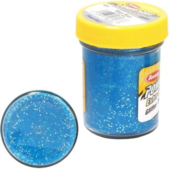 Паста форелевая Berkley Powerbait Extra Scent Glitter Trout Bait (50г) Blue Neon 1004952 Паста форелевая Berkley Powerbait Extra Scent Glitter Trout Bait (50г) Blue Neon 1004952
