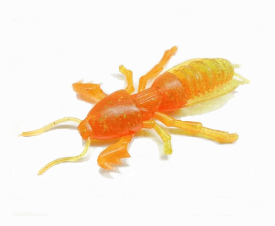 Силиконовая приманка SKELETON FISH Medvedka 3.5" 3шт/уп цв.:26