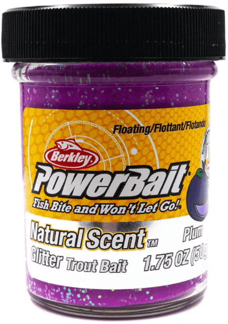Паста форелевая BERKLEY Powerbait Natural Scent Glitter Plum 1525278 Паста форелевая BERKLEY Powerbait Natural Scent Glitter Plum 1525278