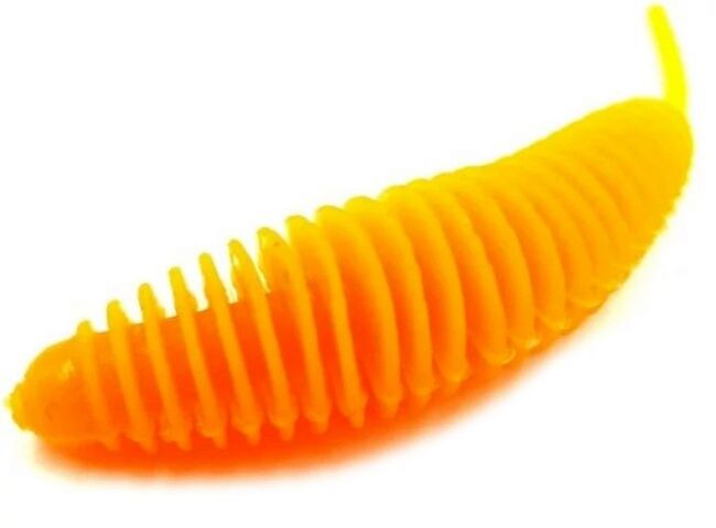 Силиконовая приманка TROUT ZONE Plamp 2" оранжевый креветка 10шт/уп