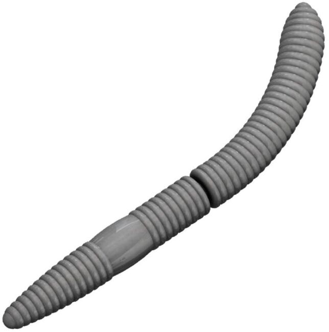 Приманка LIBRA LURES Fatty D'Worm 65 # 000 Glow UV Green 65мм Сыр 10шт/уп