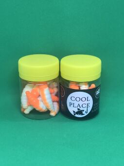 Силиконовая приманка COOL PLACE Maggot Stretch 1.6" Сыр #11 Белый/Оранжевый 10шт/уп Силиконовая приманка COOL PLACE Maggot Stretch 1.6" Сыр #11 Белый/Оранжевый 10шт/уп