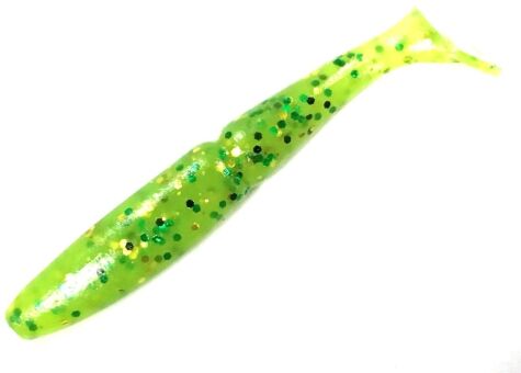 Виброхвост GROWS CULTURE Samurai One`Up Shad 3.0" 7.5см 3.5гр #53 Chartreuse Flash 6шт/уп Виброхвост GROWS CULTURE Samurai One`Up Shad 3.0" 7.5см 3.5гр #53 Chartreuse Flash 6шт/уп