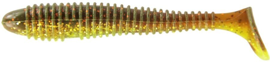 Виброхвост ALLVEGA Fat Bonito 9.5см 8.5г 4шт/уп #005 green oil confetti Виброхвост ALLVEGA Fat Bonito 9.5см 8.5г 4шт/уп #005 green oil confetti