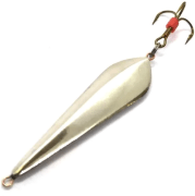 Блесна зимняя ПИРС "Вазуза малая"серебро 3.3гр с подвесным тройником MUSTAD#14 Блесна зимняя ПИРС "Вазуза малая"серебро 3.3гр с подвесным тройником MUSTAD#14
