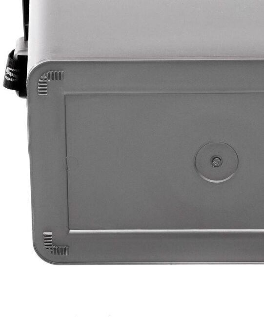 Рыболовный ящик HELIOS 19л, одна секция, серый/хаки HS-IB-19-GH-1