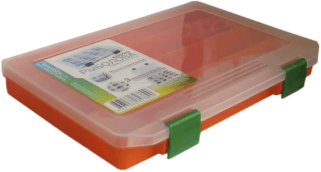 Коробка FisherBox 220 ORANGE р-р:220*160*20 арт:22.16.02or Коробка FisherBox 220 ORANGE р-р:220*160*20 арт:22.16.02or