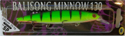 Воблер Grows Culture Balisong Minnow 130SP 25.5 гр #21