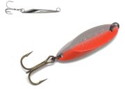 Блесна колеблющаяся GERMAN Kastmaster 105 41мм 7.0гр #K04 серебро/красный