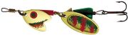 Блесна вращающаяся MEPPS Tandem Trout OR (золото) №1 6,5г