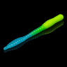 Силиконовая приманка SOOREX PRO Worm 80мм 1.3гр Сыр #216 Шартрез- Голубое свечение/ Chartreuse-Blue glow 6шт/уп