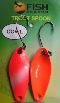 Блесна колеблющаяся FISH SEASONS Cowl 2.8гр  #9 Блесна колеблющаяся FISH SEASONS Cowl 2.8гр  #9