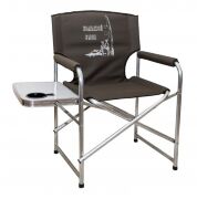 Кресло НОВЫЙ ГОРИЗОНТ Большой Улов со столиком с подстаканником алюминиевое размер:59*45*86см труба:22х1.2мм