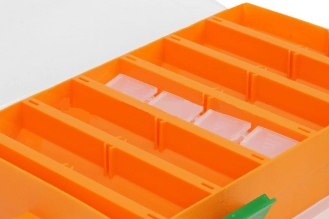 Коробка FisherBox 240D ORANGE р-р:240*150*50мм арт:24.15.05 Коробка FisherBox 240D ORANGE р-р:240*150*50мм арт:24.15.05