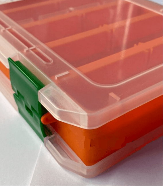 Коробка FisherBox 240D ORANGE р-р:240*150*50мм арт:24.15.05 Коробка FisherBox 240D ORANGE р-р:240*150*50мм арт:24.15.05