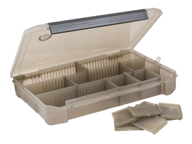 Коробка ТРИ КИТА  для приманок КДП-3 дымка 270*175*40мм