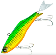 Воблер DUEL Hardcore Fintail Vibe NEW 80S 80мм 24.0гр тонущий F1187-HGGR