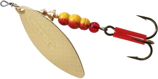 Блесна вращающаяся MEPPS Aglia Long OR (золото) №3 11,5г