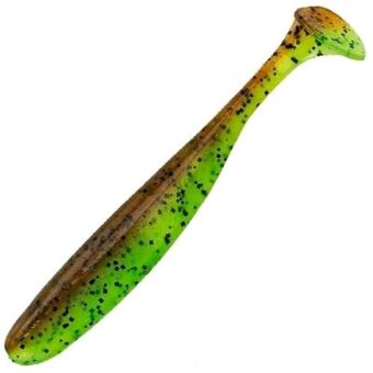 Виброхвост KEITECH Easy Shiner 4" #401 Green Pumpkin/Chartreuse 10см 5.3гр 7шт/уп Виброхвост KEITECH Easy Shiner 4" #401 Green Pumpkin/Chartreuse 10см 5.3гр 7шт/уп