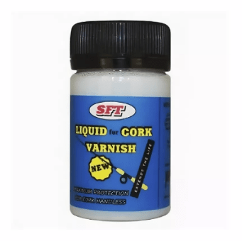 Средство для защиты пробковых рукоятий удилищ SFT Liquid for Cork Varnish 55мл