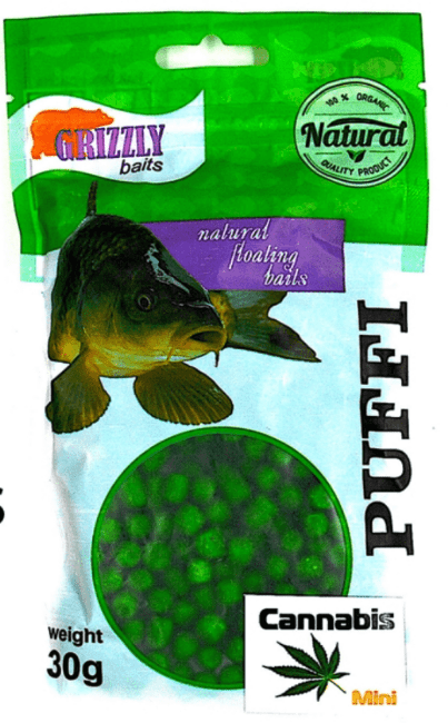 Воздушное тесто плавающее GRIZZLY BAITS Puffi Cannabis mini 30гр/уп