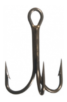 Крючок тройной CANNELLE 3210 Z O’shaugnessy treble №1/0 бронза 1шт.