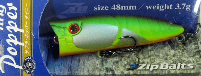 Воблер ZipBaits ZBL Popper Tiny 48F 48мм 3.7гр поверхностный 537R Воблер ZipBaits ZBL Popper Tiny 48F 48мм 3.7гр поверхностный 537R