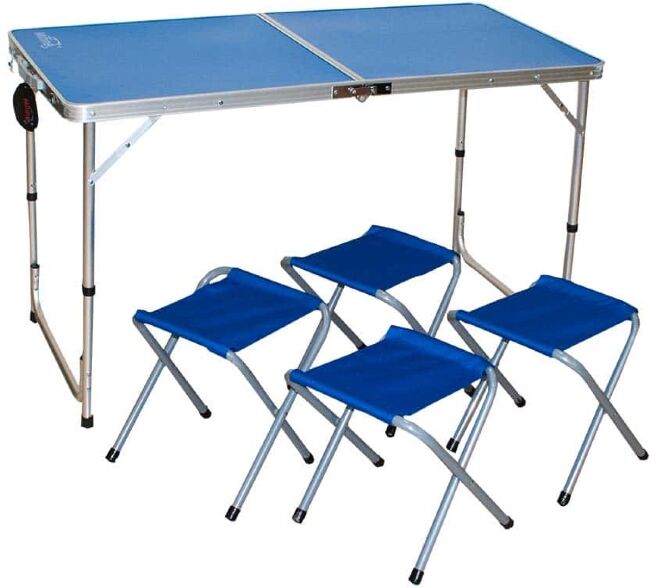 Стол Mifine складной+4 стульчика  арт. AE1