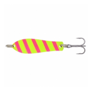 Блесна колеблющаяся KUUSAMO Professor 4 Stream Runner, 50/8 Pink/FYe-B UV