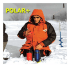 Костюм зимний ALASKAN Japan Polar+ оранжевый/черный 2XL Костюм зимний ALASKAN Japan Polar+ оранжевый/черный 2XL