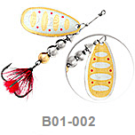 Блесена вращающаяся PONTOON21 BC Indi-Rah #3.0 9.0гр B01-002