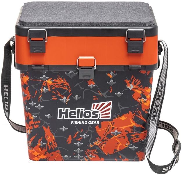 Рыболовный ящик HELIOS Shark 19л, оранжевый HS-IB-19-SHO Рыболовный ящик HELIOS Shark 19л, оранжевый HS-IB-19-SHO