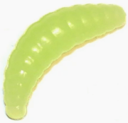 Силиконовая приманка TROUT ZONE Maggot 1.6" Glow сыр 10шт/уп Силиконовая приманка TROUT ZONE Maggot 1.6" Glow сыр 10шт/уп