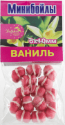 Минибойлы DOLPHIN тонущие с резинкой Ваниль 6*10мм Минибойлы DOLPHIN тонущие с резинкой Ваниль 6*10мм