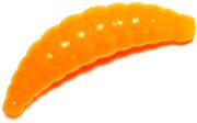 Силиконовая приманка TROUT ZONE Maggot 1.6" оранжевый сыр 10шт/уп Силиконовая приманка TROUT ZONE Maggot 1.6" оранжевый сыр 10шт/уп